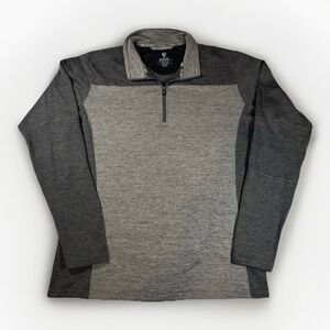 KÜHL Rhyzer Quarter Zip Pullover Men's Medium Gray Performance Top